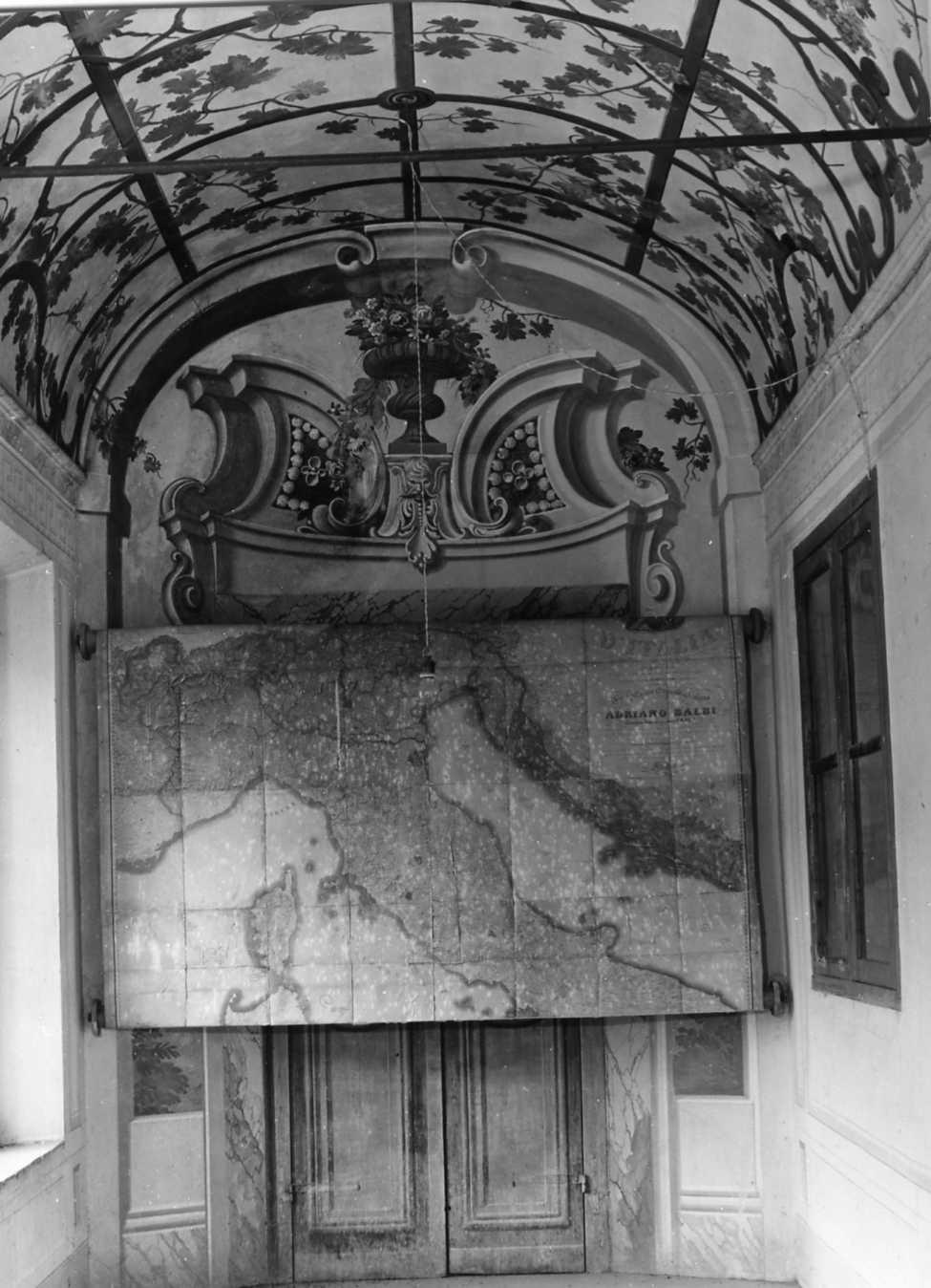 carta geografica (stampa a colori) - ambito toscano (prima metà sec. XIX)