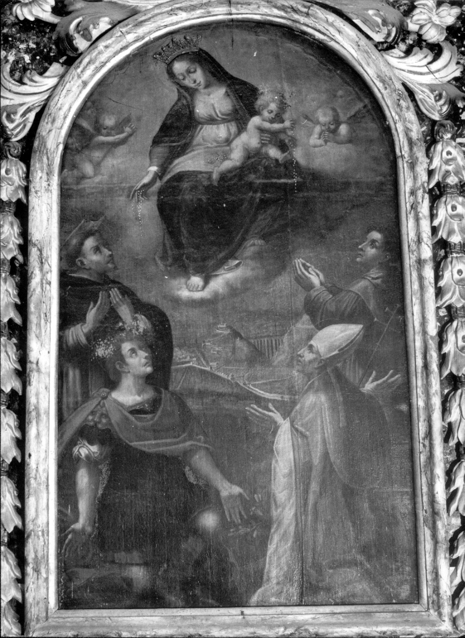 Madonna con Bambino e Santi (dipinto, elemento d'insieme) - ambito Italia centrale (sec. XVIII)