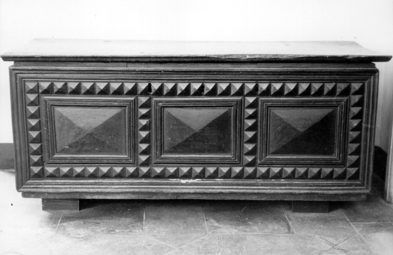 cassone, opera isolata - bottega umbra (seconda metà sec. XV)