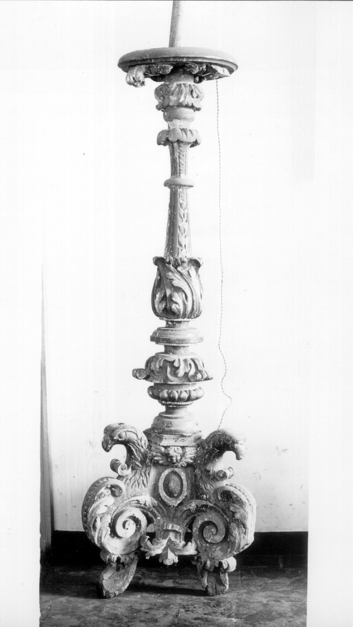 torciera, coppia - bottega Italia centrale (seconda metà sec. XVII)