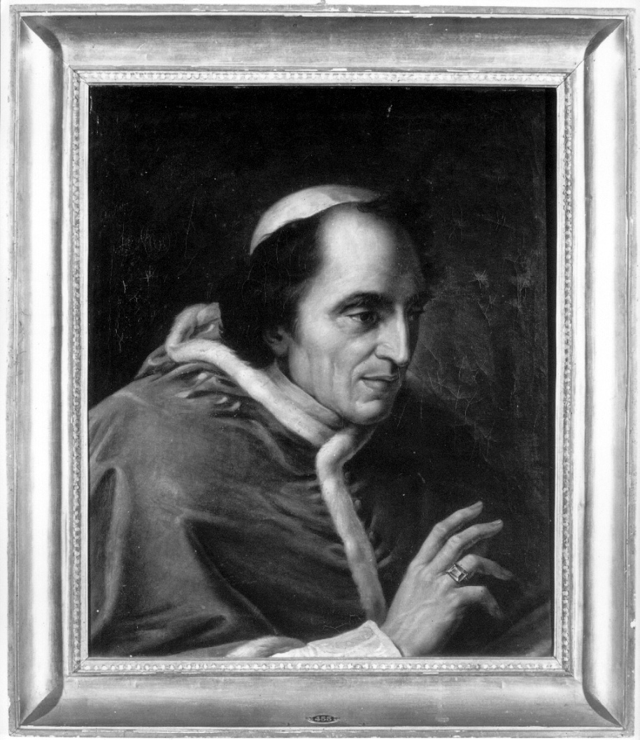 ritratto di papa Pio VII (dipinto, opera isolata) di Camuccini Vincenzo (attribuito) (fine sec. XVIII)