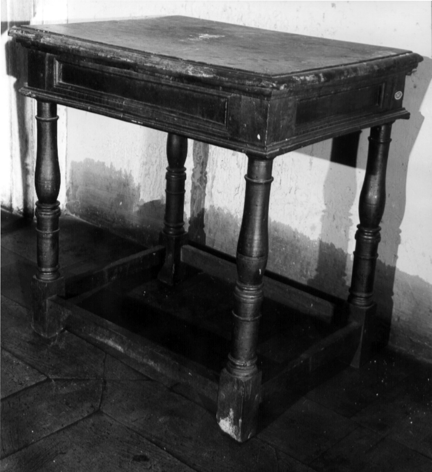 tavolo, opera isolata - bottega umbra (sec. XVII)