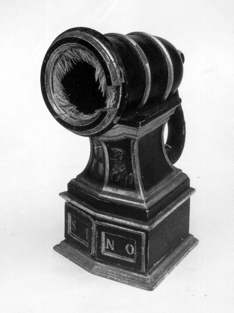 bussolotto per votazioni, opera isolata - bottega italiana (sec. XVII)