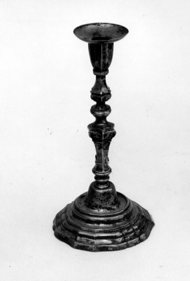 candeliere, serie - bottega Italia centrale (fine/inizio secc. XVIII/ XIX)