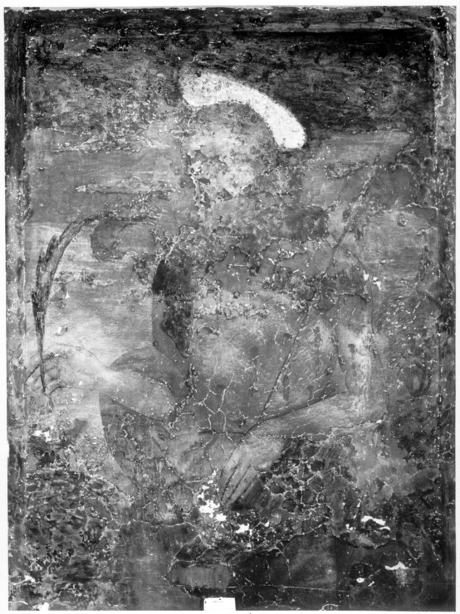 Santo martire (dipinto, opera isolata) di Campilli Bernardino (attribuito) (prima metà sec. XVI)