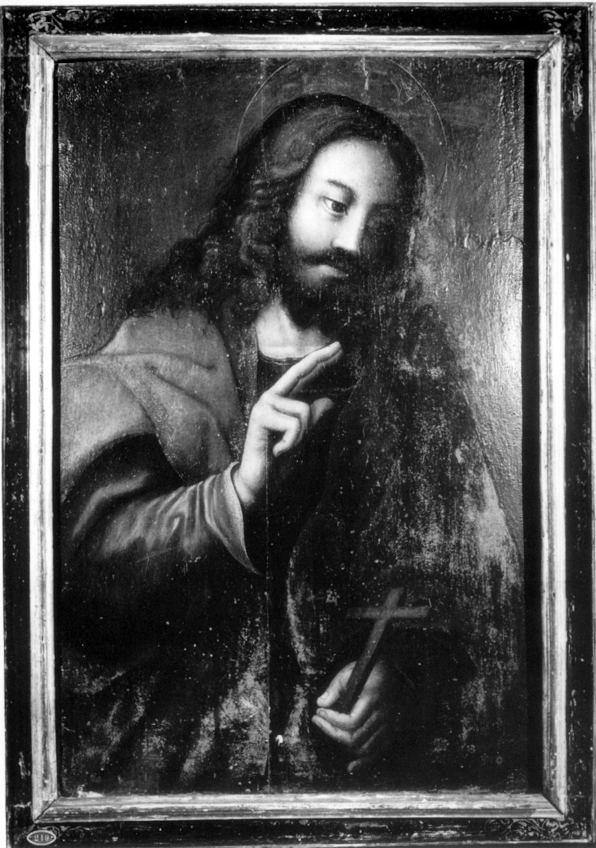 Cristo benedicente (dipinto, opera isolata) - ambito umbro (metà sec. XVI)