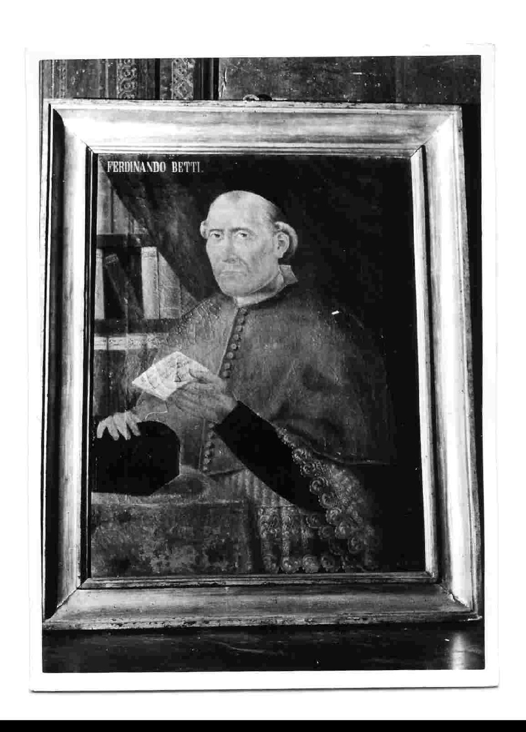 Cardinal Ferdinando Betti (dipinto, opera isolata) di Crosti Giuseppe (sec. XIX)