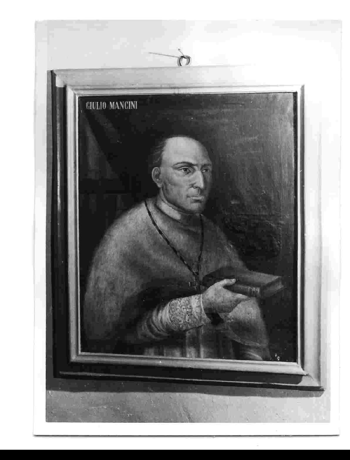 Giulio Mancini (dipinto, opera isolata) di Crosti Giuseppe (fine/inizio secc. XVIII/ XIX)