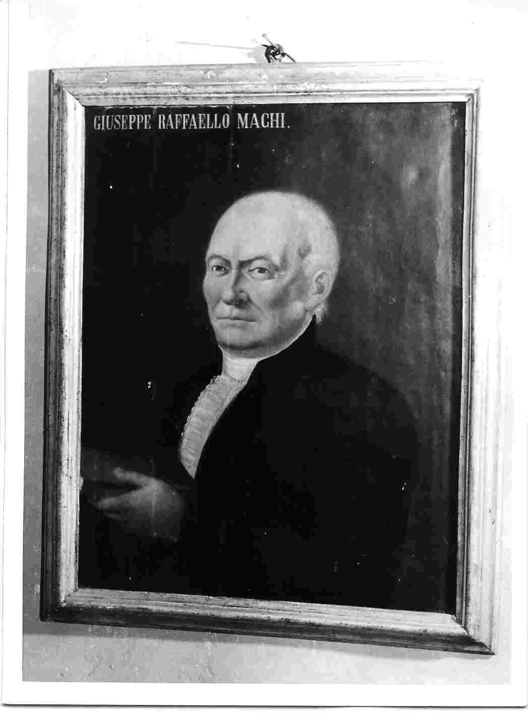Giuseppe Raffaele Machi (dipinto, opera isolata) di Crosti Giuseppe (sec. XIX)