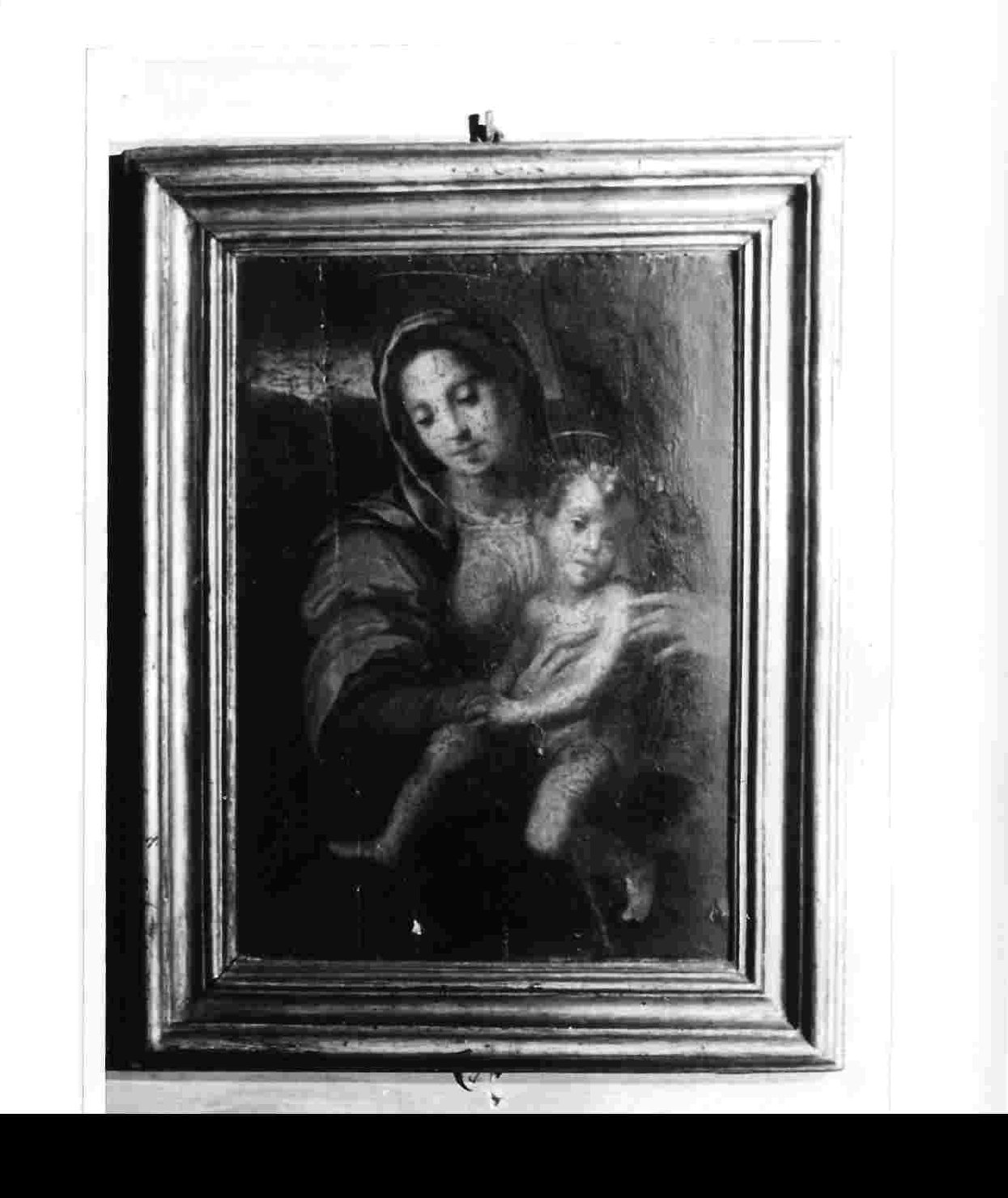 Madonna con Bambino (dipinto, opera isolata) di Sagliani Giovanni Antonio (prima metà sec. XVI)