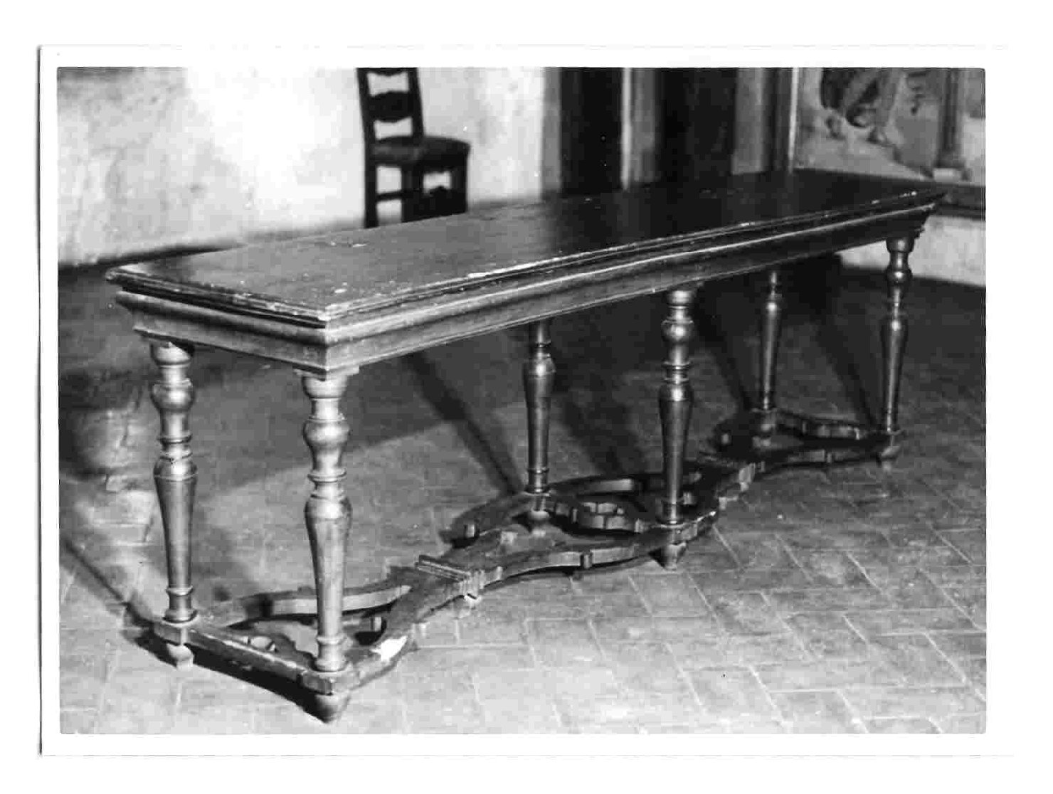 tavolo, coppia - bottega umbra (sec. XVII)