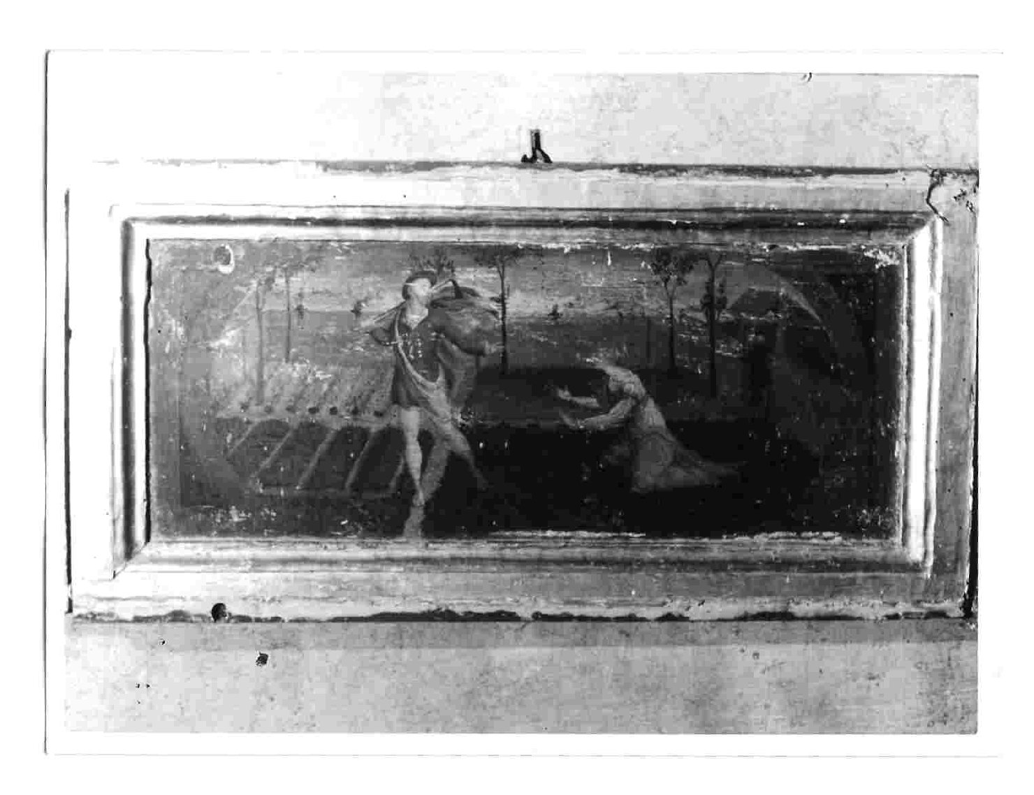 apparizione di Cristo risorto a Santa Maria Maddalena (dipinto, opera isolata) di Raffaellino di Michelangelo detto Raffaellino del Colle (maniera) (metà sec. XVI)