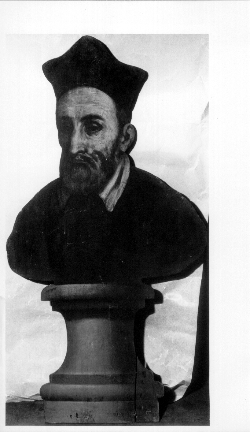 ritratto a mezza figura di prelato (dipinto, serie) di Refini Francesco (attribuito) (seconda metà sec. XVII)