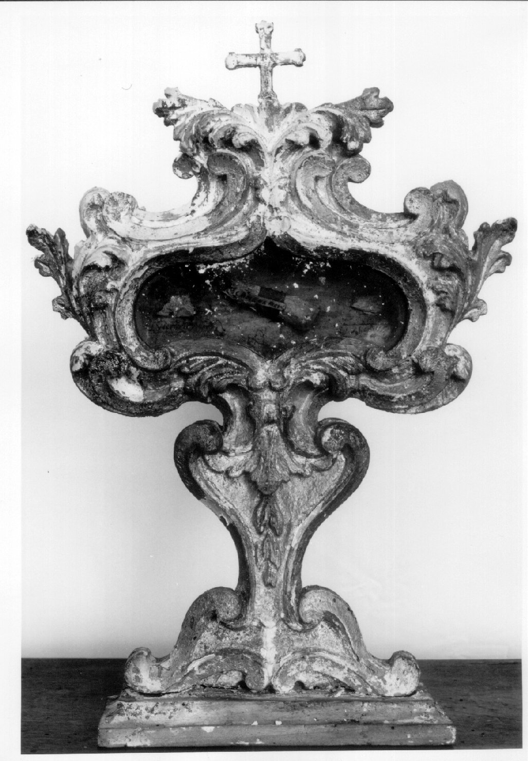 reliquiario, coppia - bottega umbra (sec. XVIII)