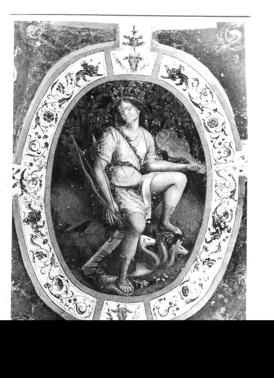 Apollo (dipinto, elemento d'insieme) di Filotesio Nicola detto Cola dell'Amatrice (attribuito) (prima metà sec. XVI)