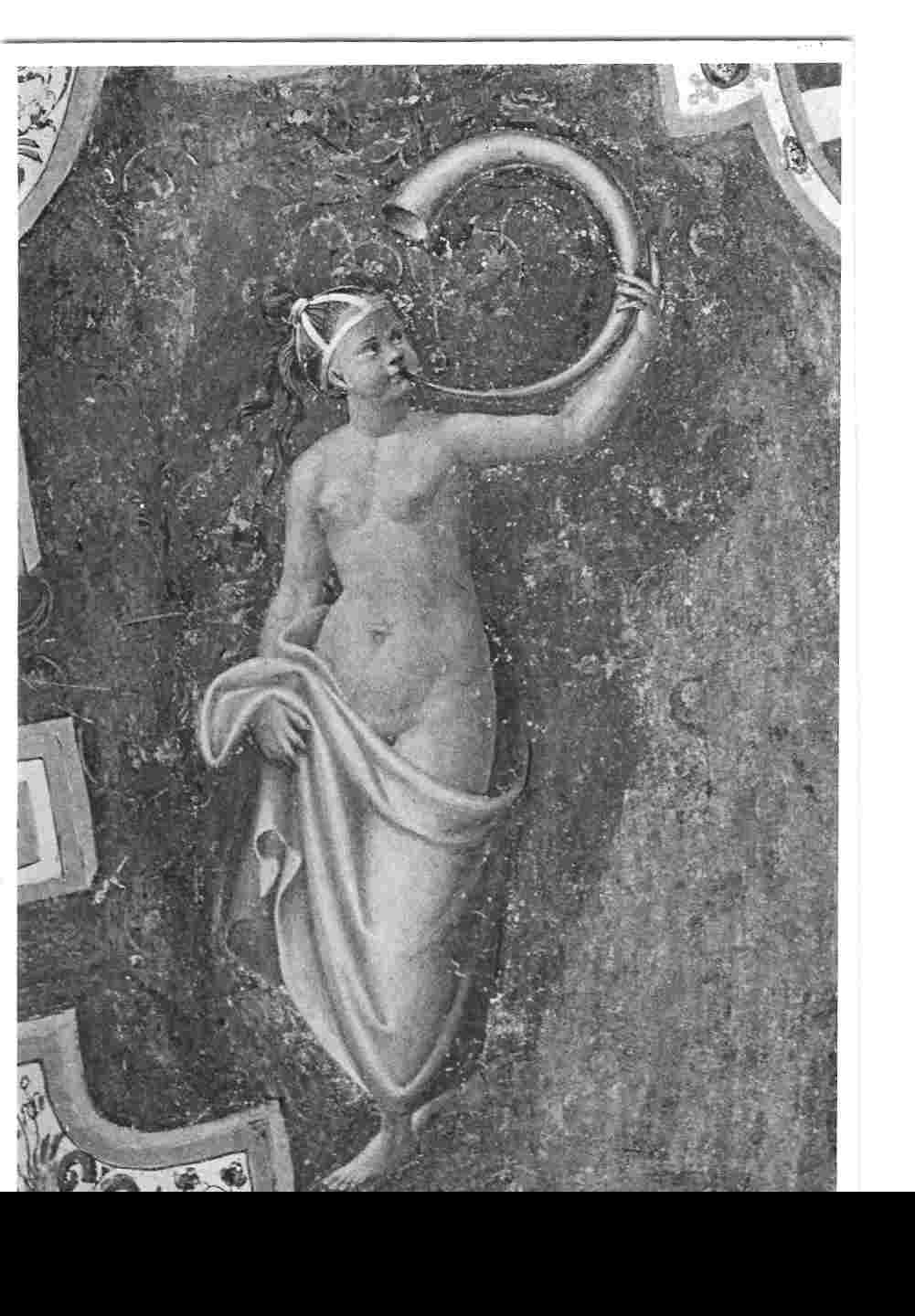 Melpomene (dipinto, elemento d'insieme) di Filotesio Nicola detto Cola dell'Amatrice (attribuito) (prima metà sec. XVI)