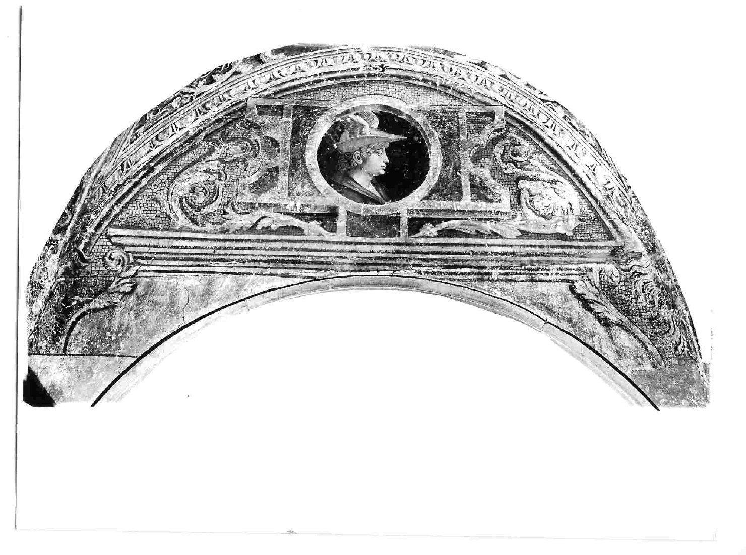 Mercurio (dipinto, elemento d'insieme) di Filotesio Nicola detto Cola dell'Amatrice (attribuito) (sec. XVI)