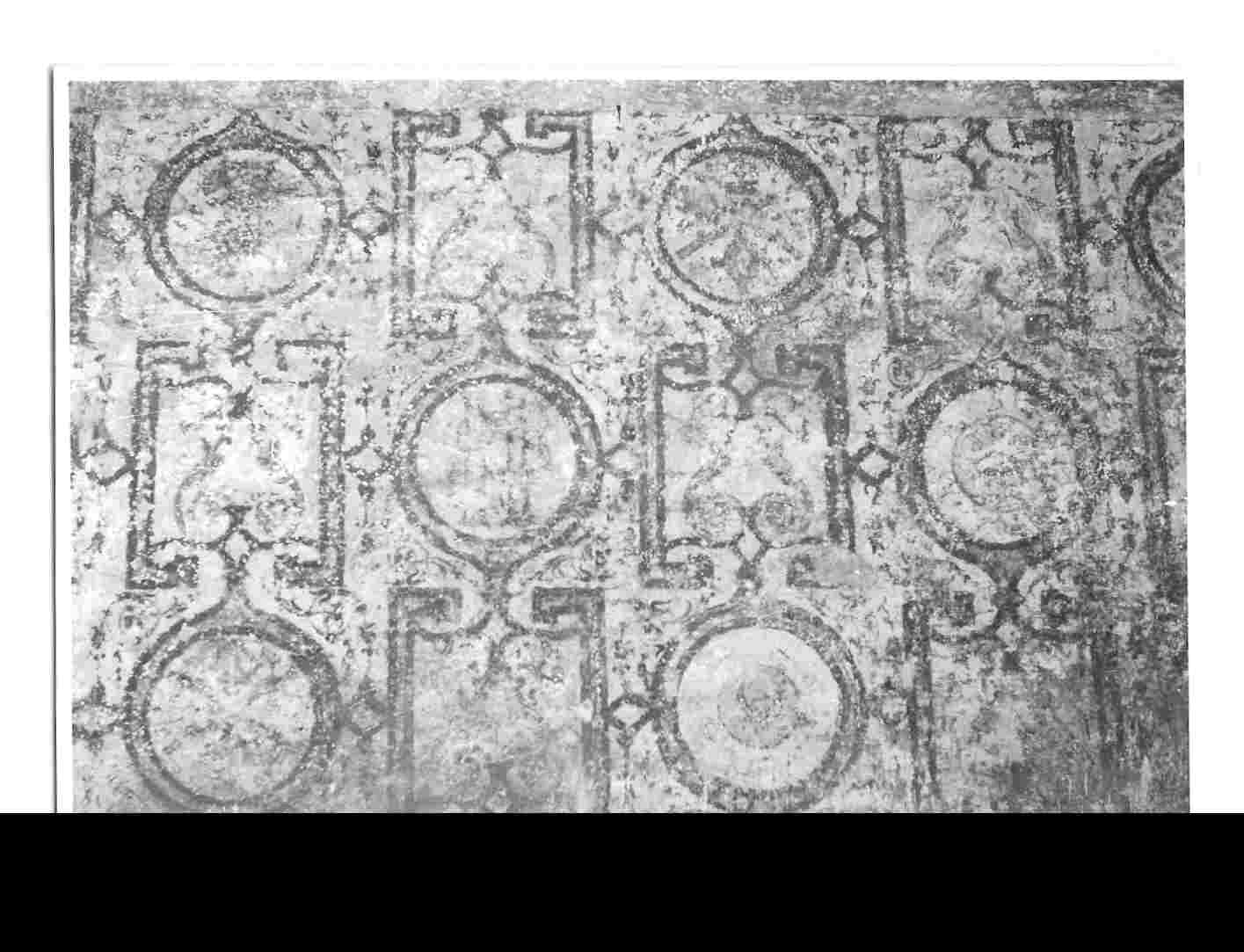 motivi decorativi geometrici (dipinto, opera isolata) di Gherardi Cristoforo (bottega) (prima metà sec. XVI)