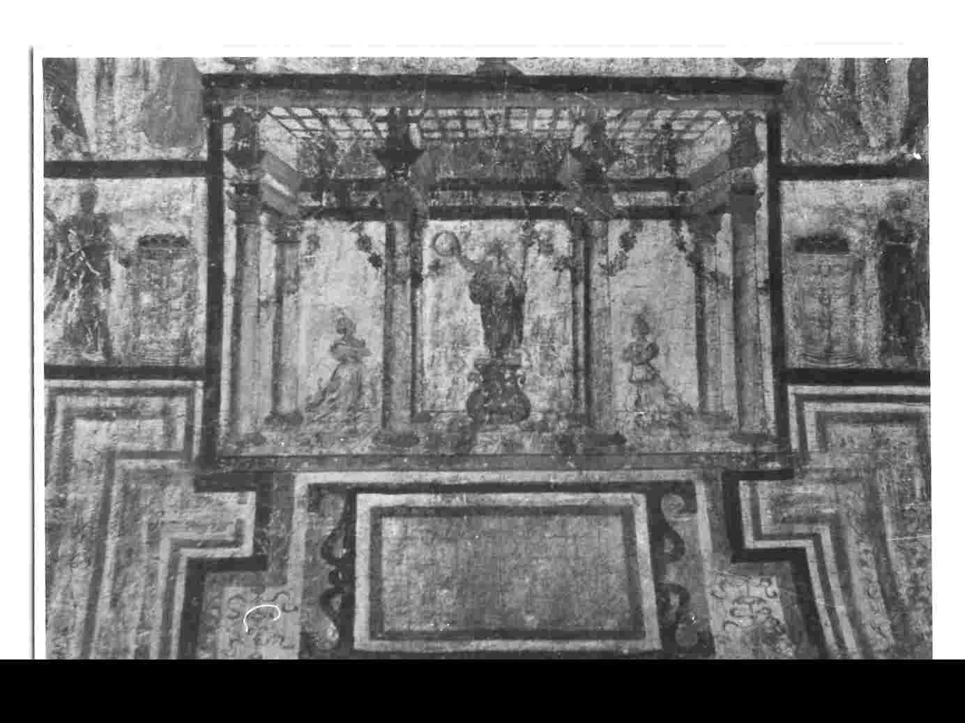 figure femminili (dipinto, elemento d'insieme) di Gherardi Cristoforo (bottega) (prima metà sec. XVI)