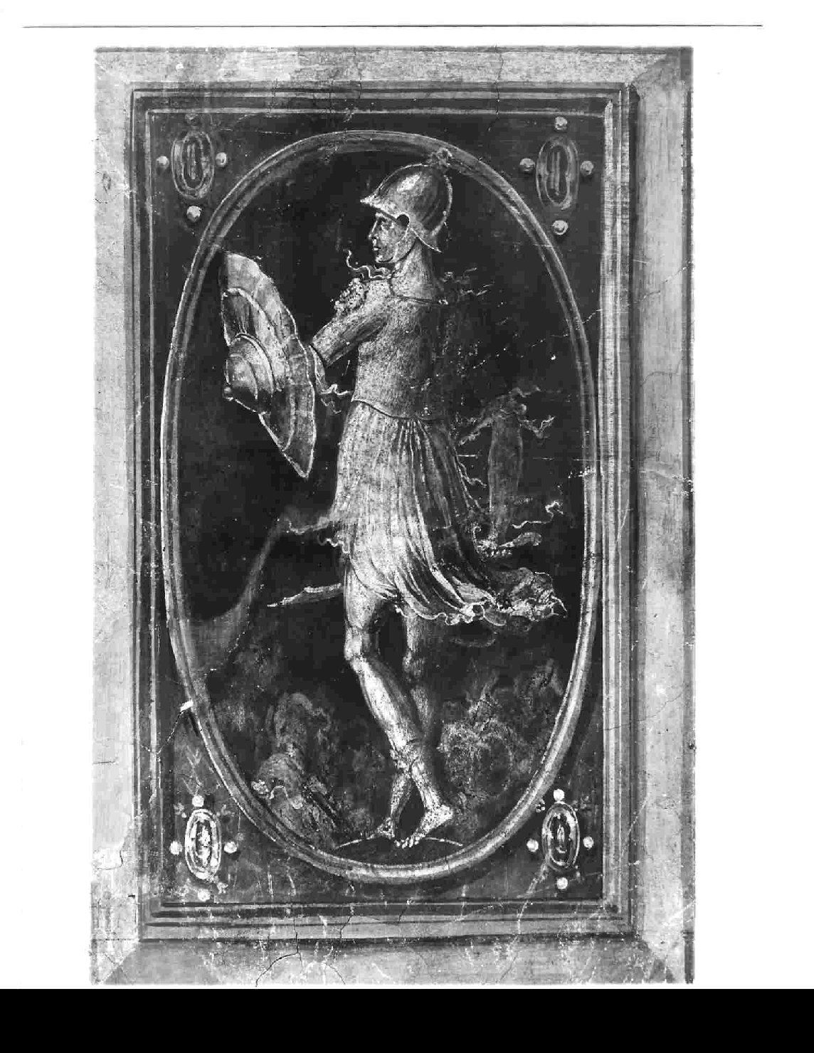 Marte (dipinto, elemento d'insieme) di Gherardi Cristoforo (prima metà sec. XVI)