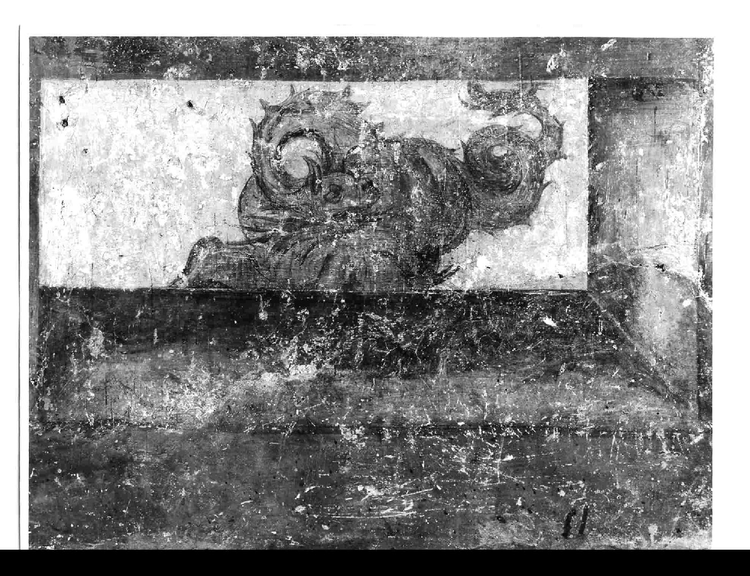 figura fantastica (dipinto, elemento d'insieme) di Gherardi Cristoforo (e aiuti) (sec. XVI)