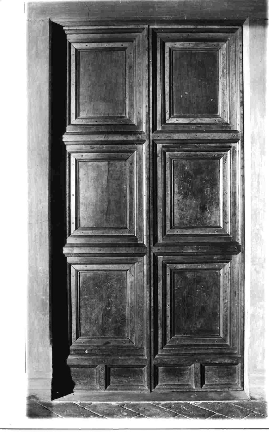 porta - a due battenti, opera isolata - bottega umbra (sec. XVII)
