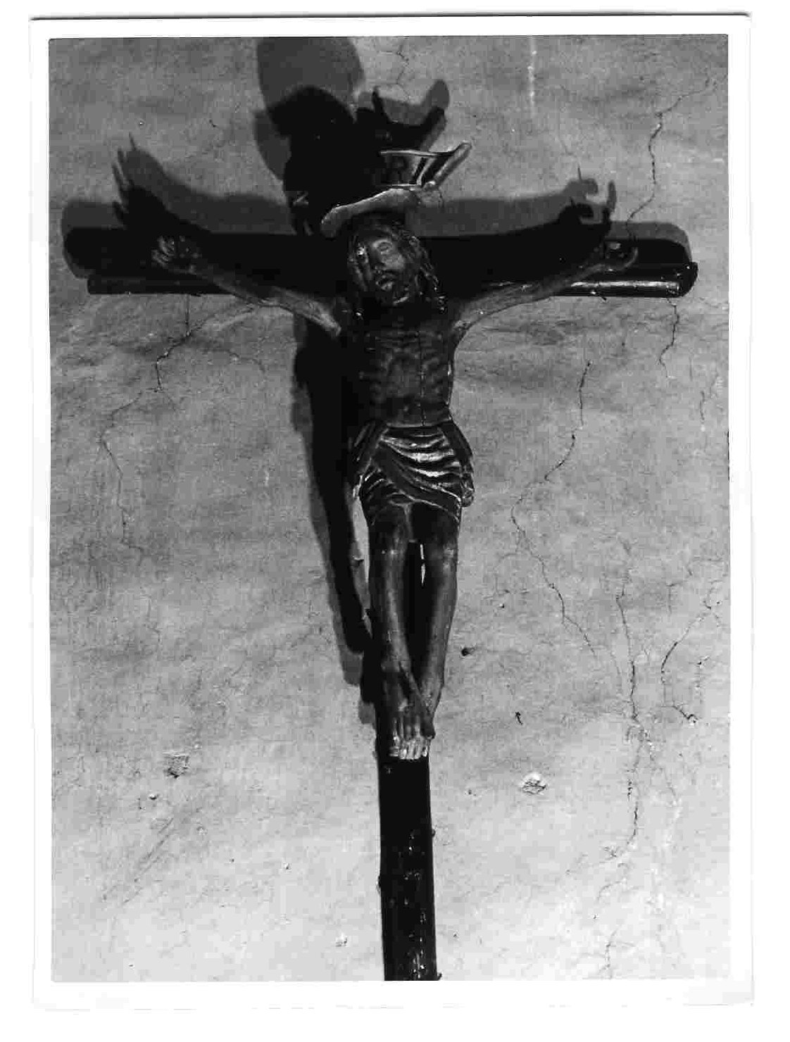 Cristo crocifisso (crocifisso, opera isolata) - bottega umbra (sec. XVI)