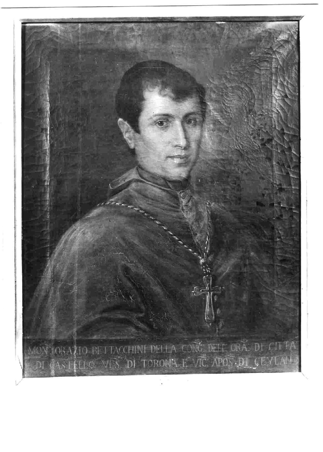 Orazio Bettacchini (dipinto, opera isolata) di Barboni Vincenzo (sec. XIX)
