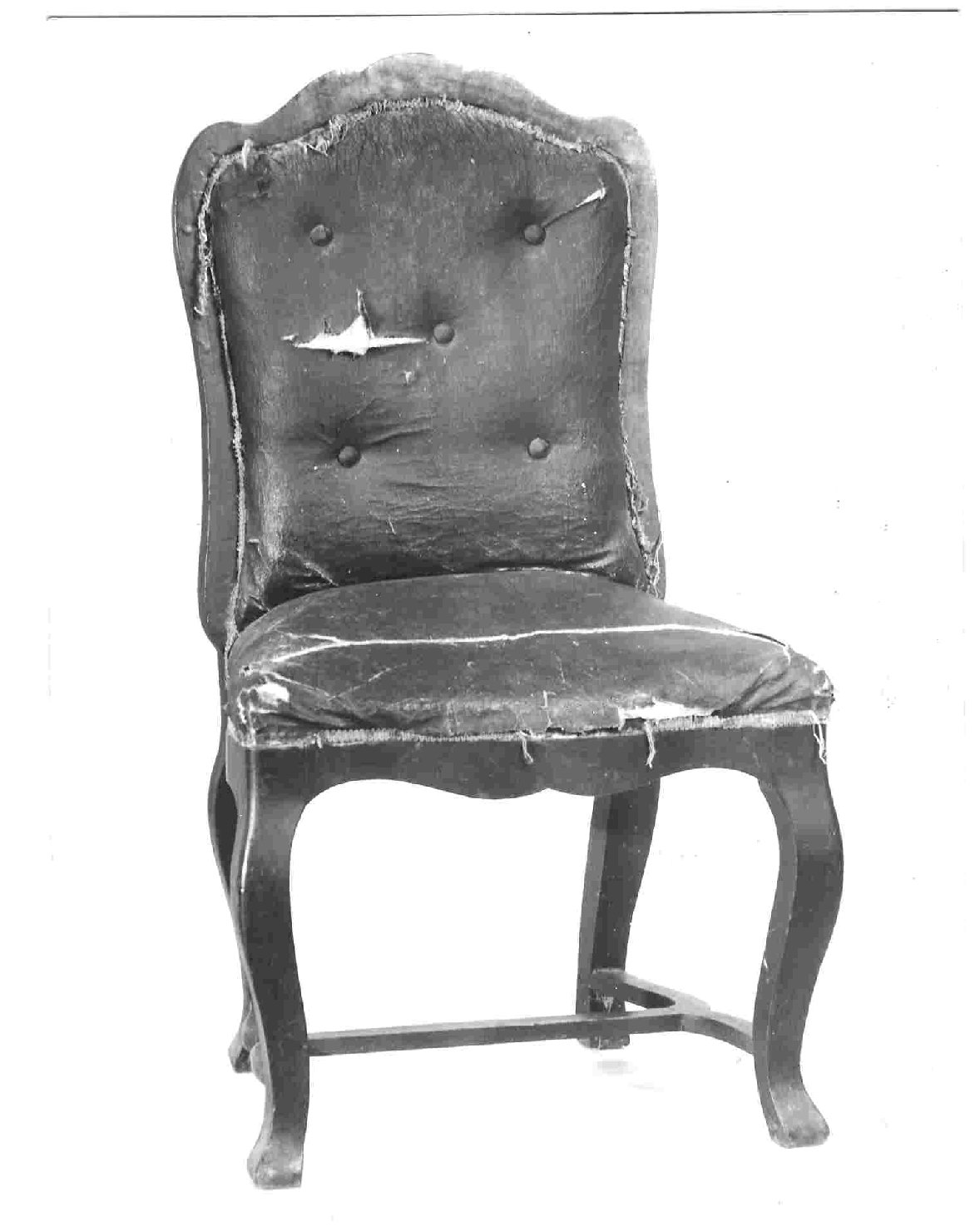 seggiola, opera isolata - bottega Italia centrale (sec. XIX)