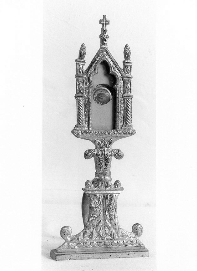 reliquiario, opera isolata - bottega Italia centrale (fine/inizio secc. XIX/ XX)