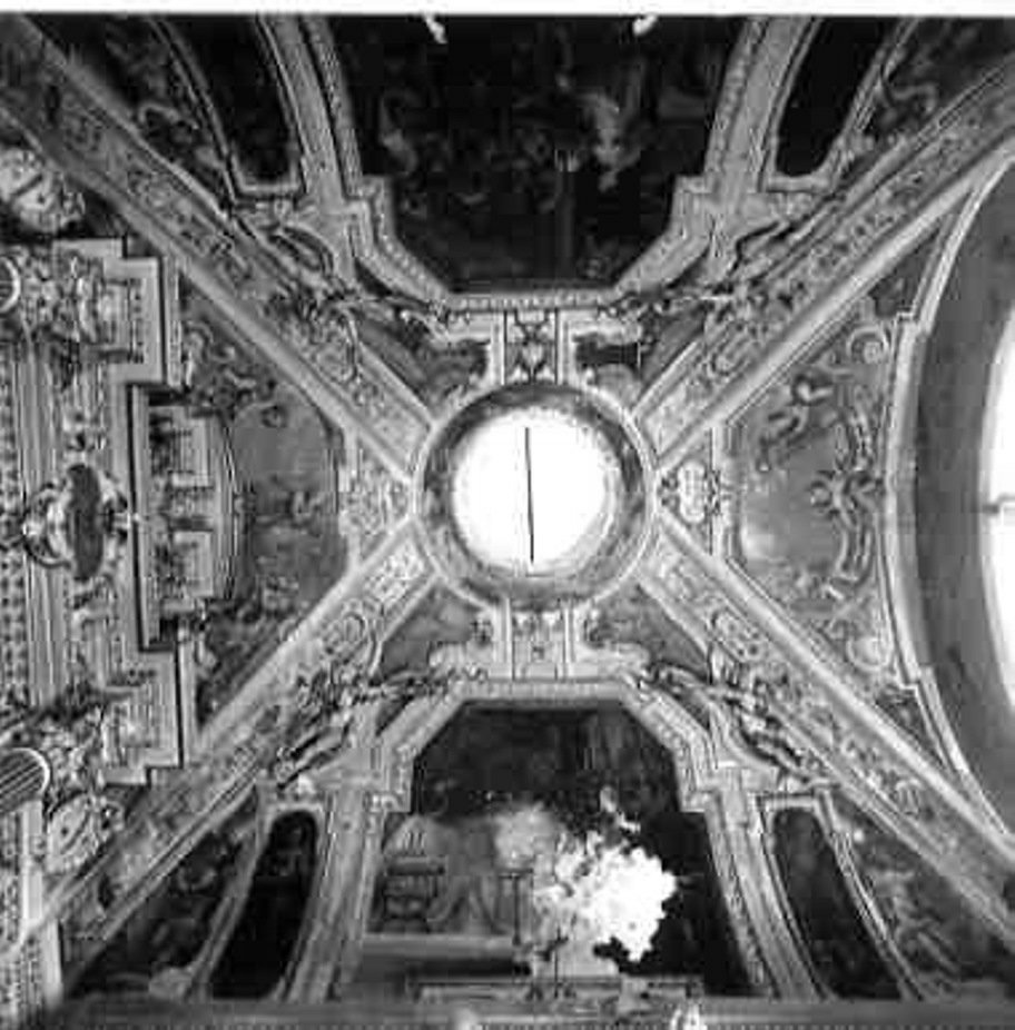 angeli e motivi decorativi fitomorfi (decorazione plastico-pittorica, complesso decorativo) di Scaramuccia Giovanni Antonio (attribuito) (sec. XVII)
