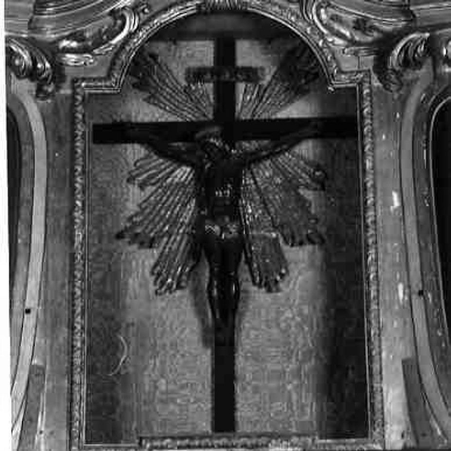 Cristo crocifisso (statua processionale, complesso decorativo) - bottega romana (inizio sec. XVII)