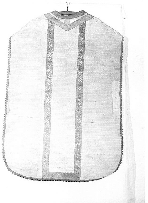 paramento liturgico, elemento d'insieme - manifattura italiana (sec. XVIII)