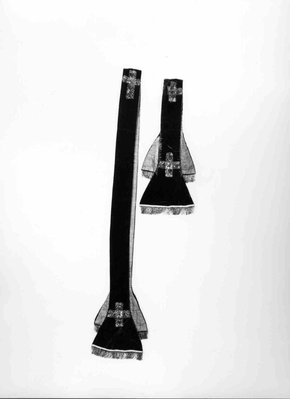 stola, elemento d'insieme - manifattura italiana (sec. XVI)