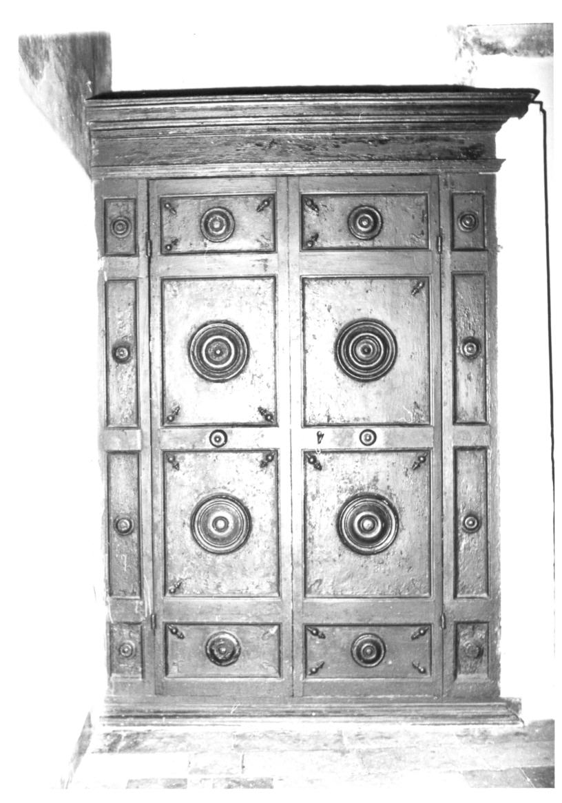 armadio - a muro - bottega umbra (seconda metà sec. XVI)