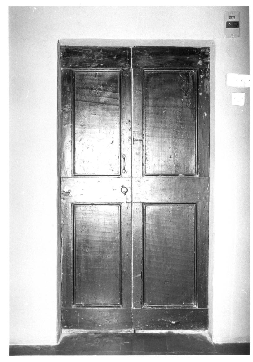 porta - a due battenti - bottega italiana (sec. XIX)