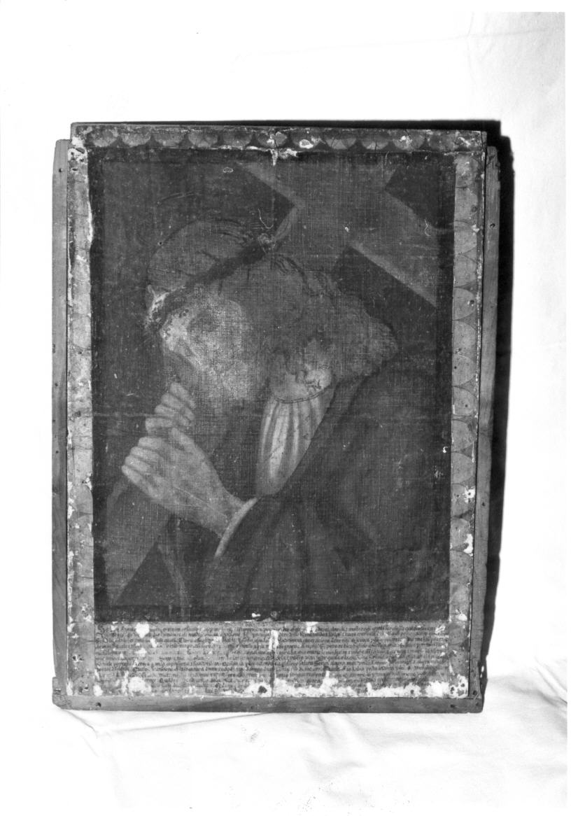 Cristo portacroce (dipinto) - ambito Italia settentrionale (fine/inizio secc. XV/ XVI)