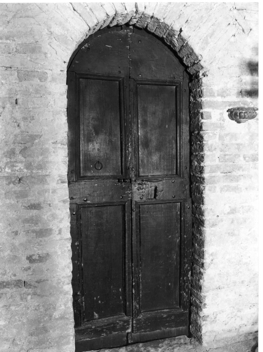 porta - a due battenti - bottega umbra (sec. XVI)