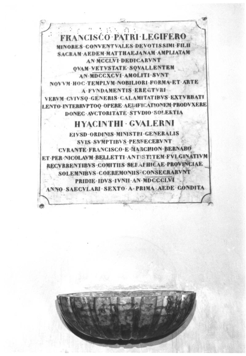 lapide - bottega umbra (sec. XIX)