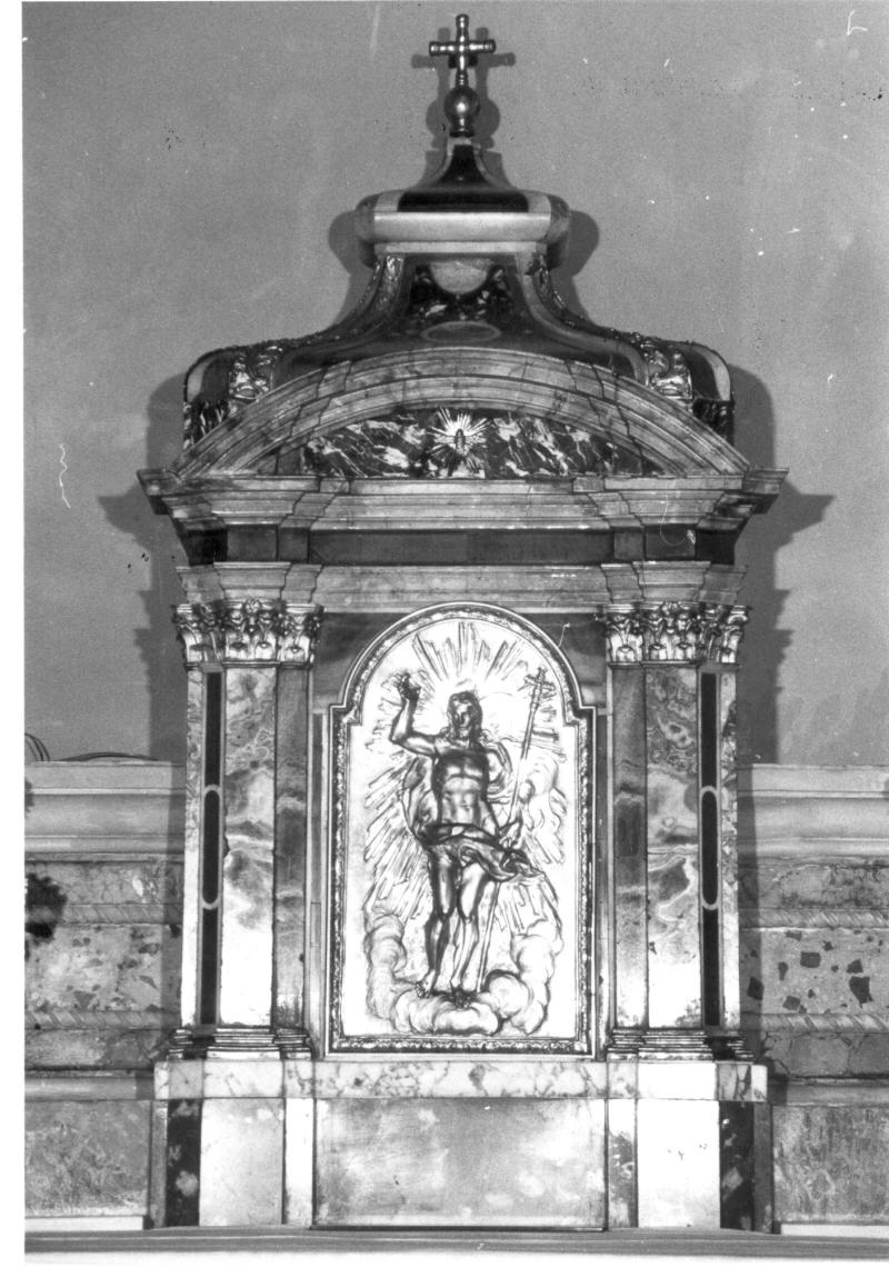 tabernacolo - bottega romana (metà sec. XVIII)