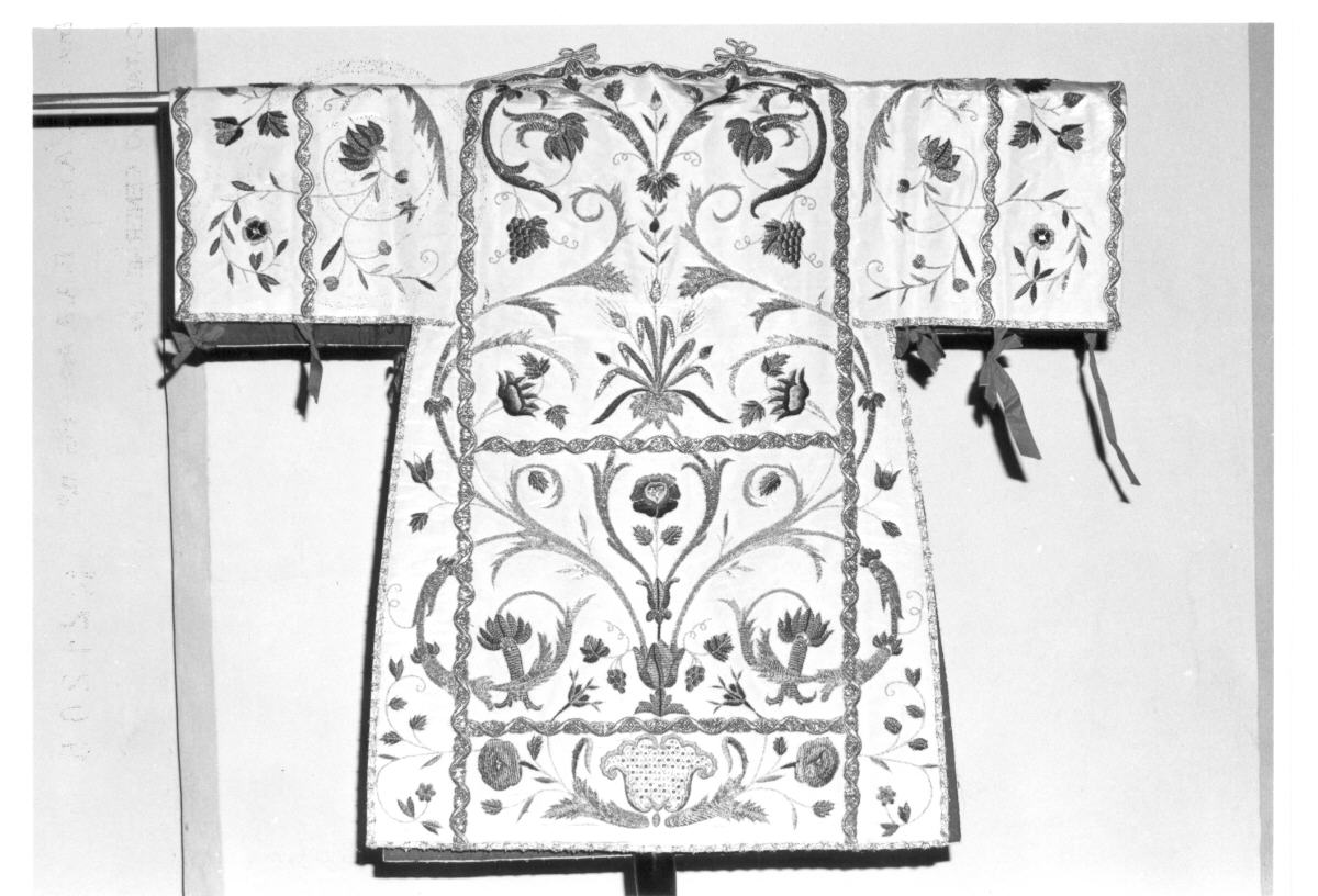 tunicella - manifattura italiana (fine/inizio secc. XVIII/ XIX, sec. XX)