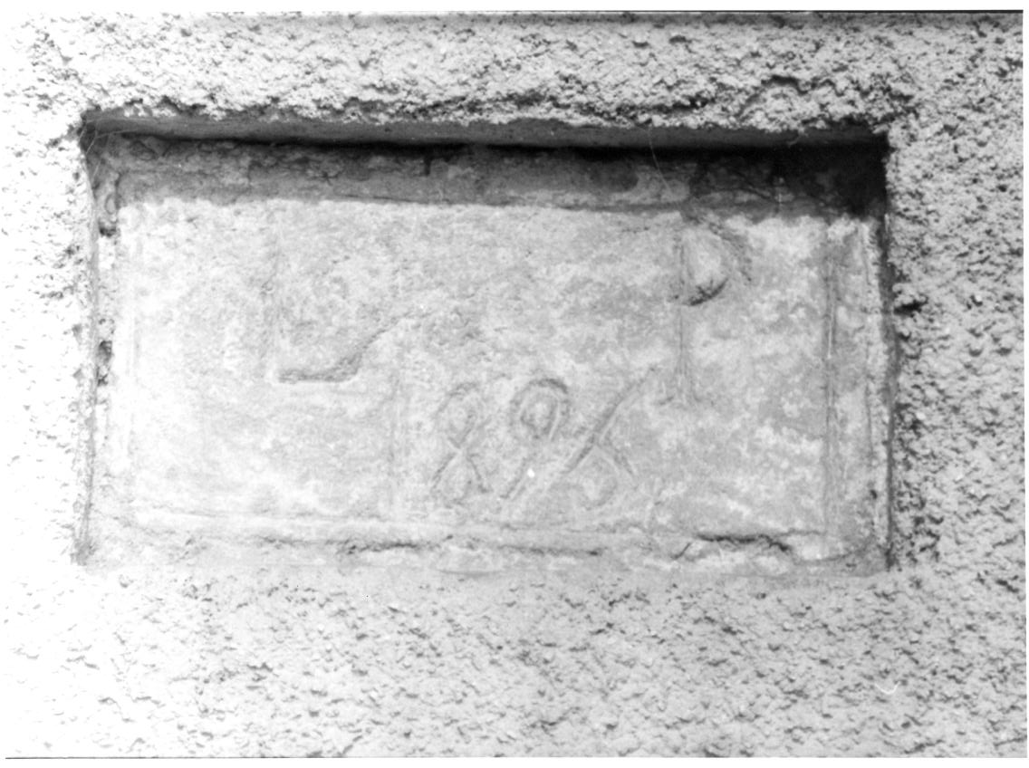 targa - bottega umbra (sec. XIX)