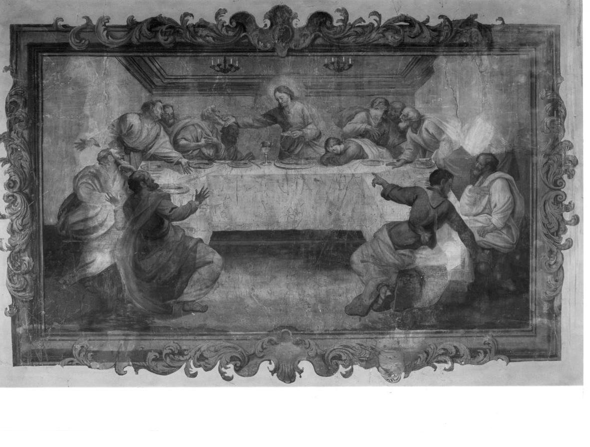 ultima cena (dipinto) di Nasini Giuseppe Nicola (cerchia) (primo quarto sec. XVIII)