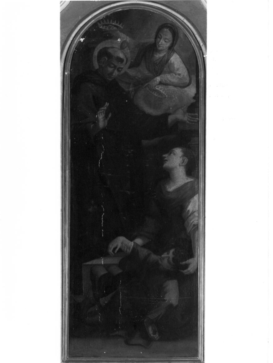 miracolo di San Gioacchino Piccolomini (dipinto) di Nasini Giuseppe Nicola (cerchia) (sec. XVIII)