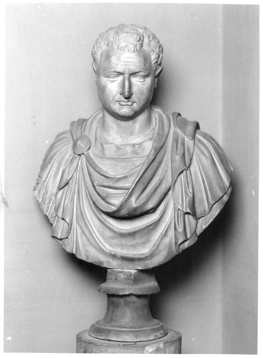 busto ritratto d'uomo (scultura) - bottega romana (seconda metà sec. XVII)