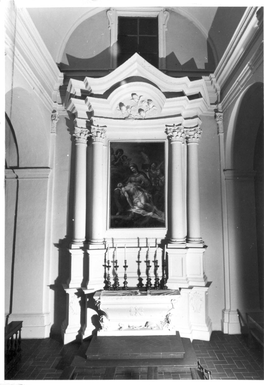 altare - a edicola di Vanvitelli Luigi, Grampini Tommaso (metà sec. XVIII)