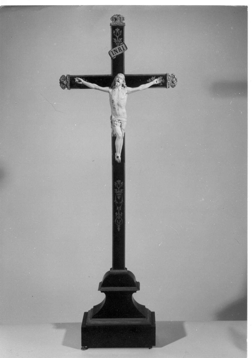 croce d'altare - bottega Italia centro-settentrionale (sec. XVII)