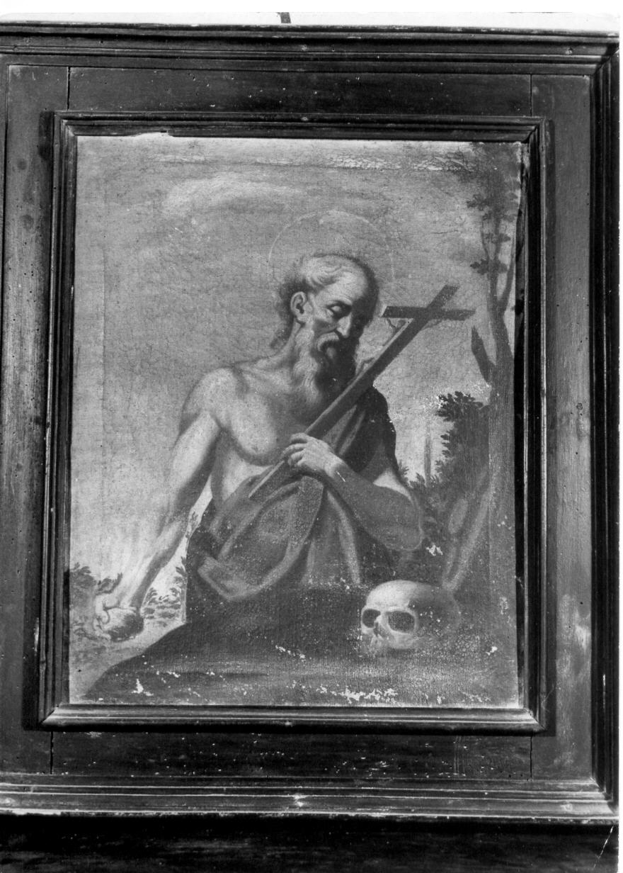 San Girolamo penitente (dipinto) di Boscoli Andrea (attribuito) (fine/inizio secc. XVI/ XVII)