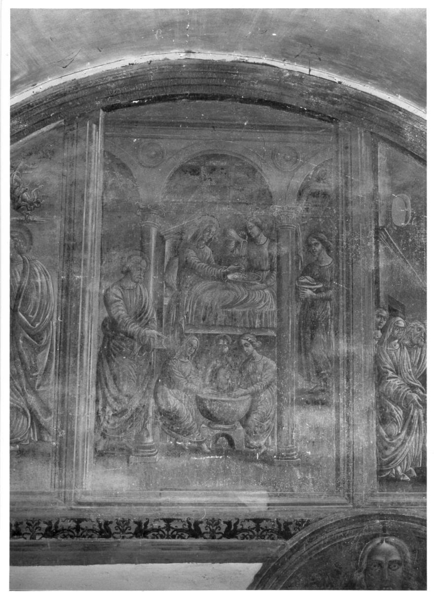nascita di Maria Vergine (dipinto) di Muti Feliciano di Giacomo de' (attribuito) (sec. XVI)