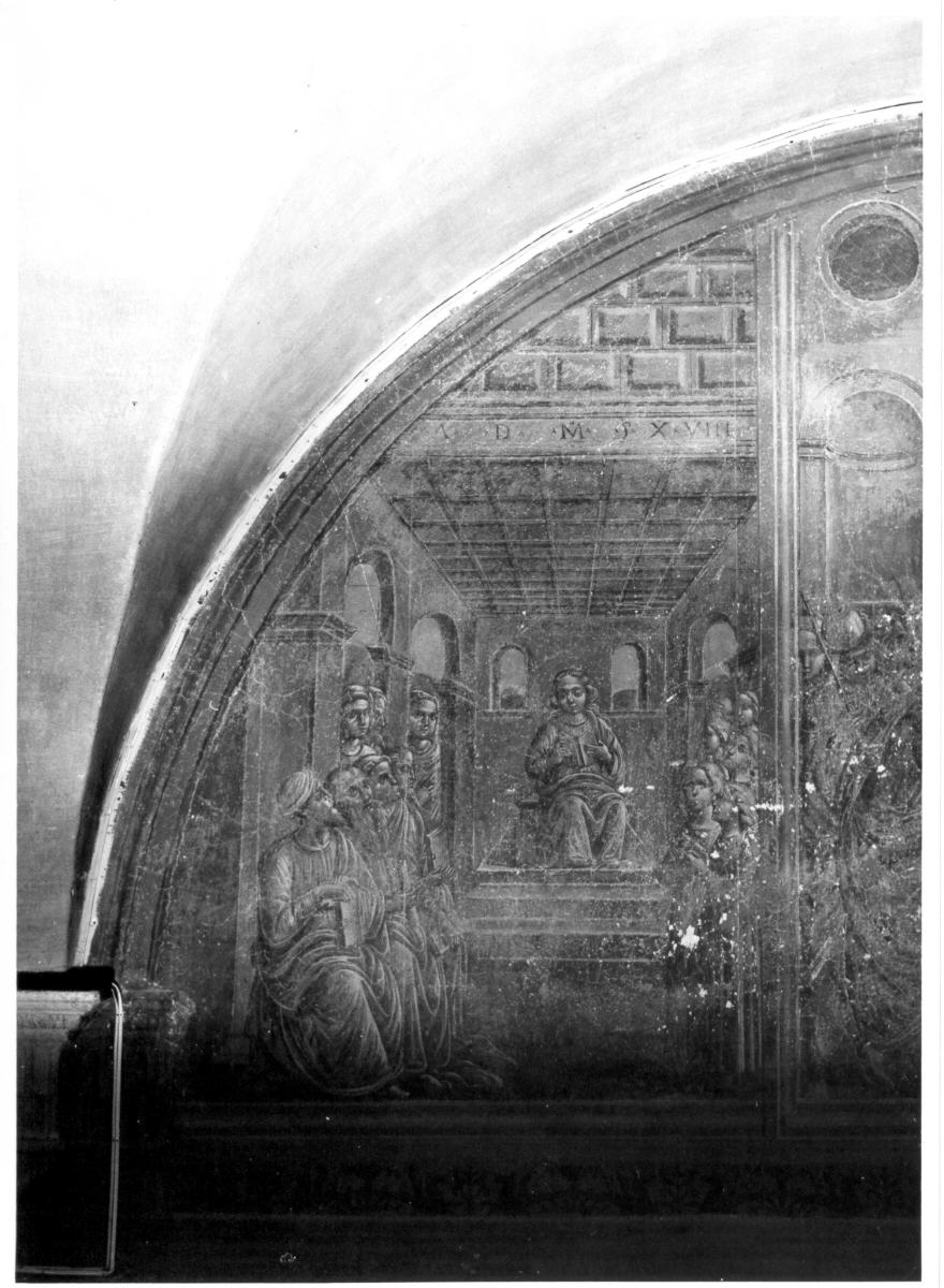 vita di Maria Vergine nel tempio (dipinto) di Muti Feliciano di Giacomo de' (attribuito) (sec. XVI)